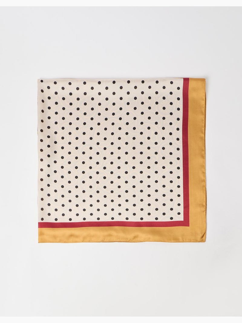 Foulard paisley e pois, mo fashion Bianco - Kiabi