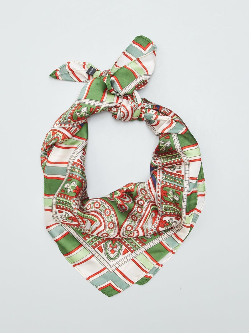 Foulard Quadrato Topmode 57x57 Cm - Tinta Unita, Morbido E Versatile - Foto 12