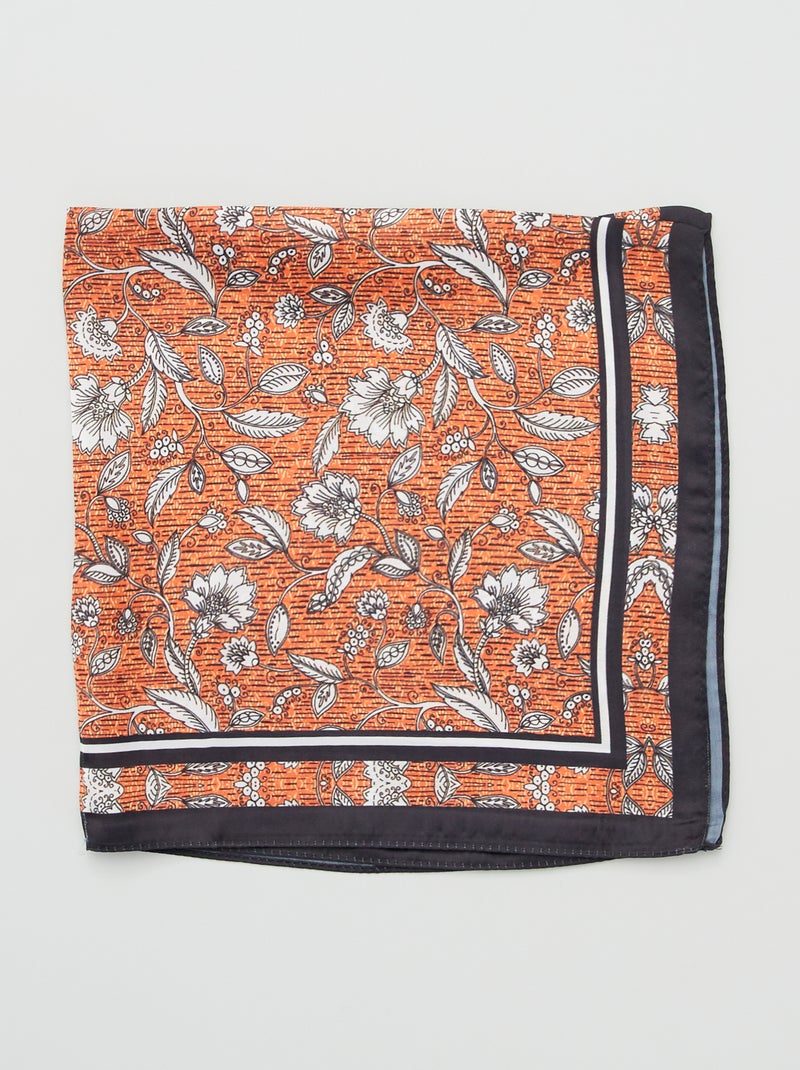 Foulard Quadrato Donna Foulard Quadrati Stampa Geometrica