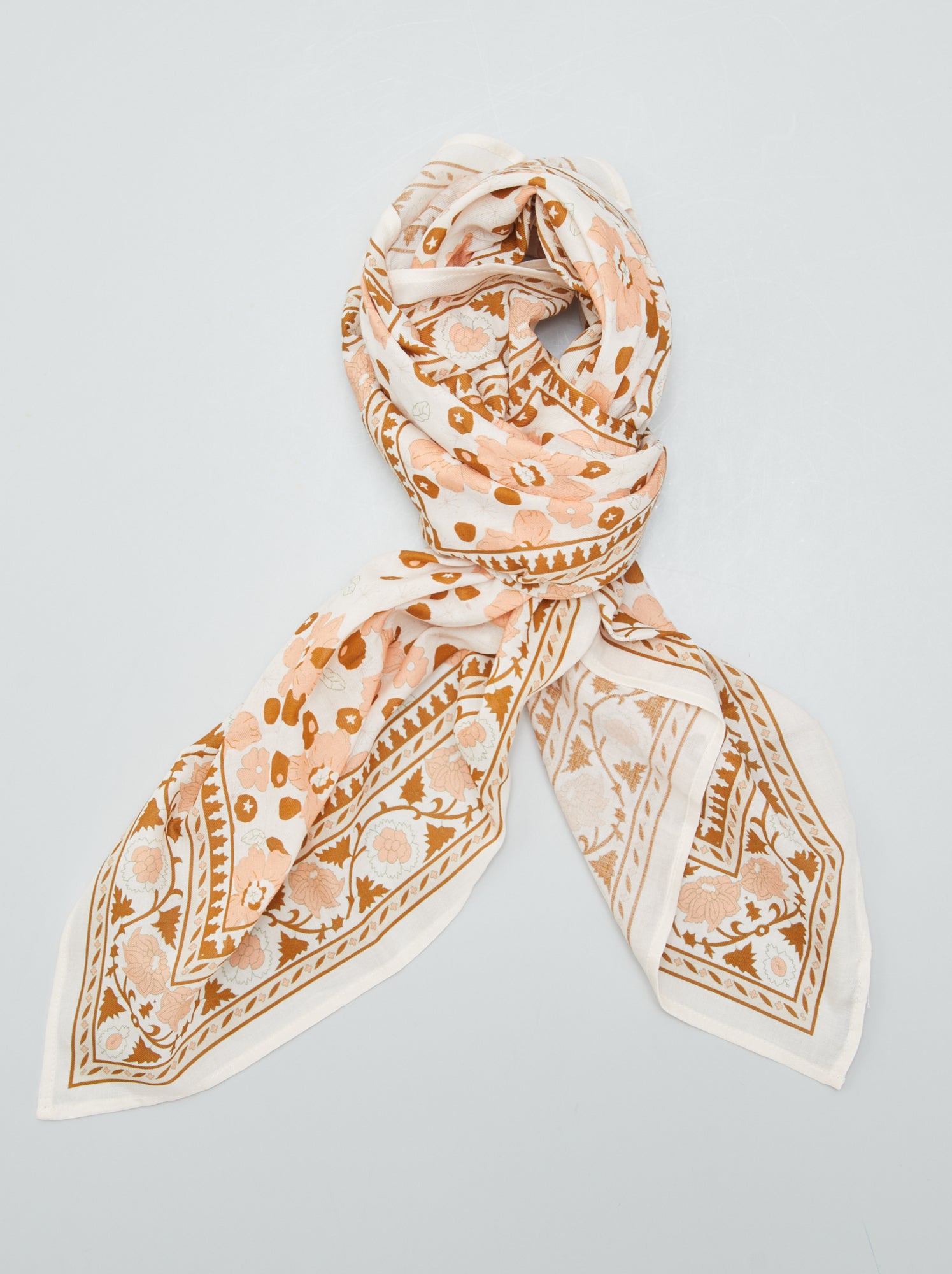 Foulard Quadrato In 100% Seta Di Gelso 53x53 Cm - Leggero Stampato - Regalo Donna - Vari Motivi