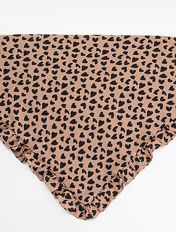 Foulard quadrato stampato