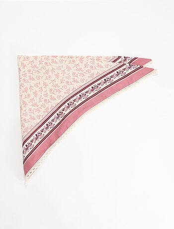 Foulard quadrato stampato