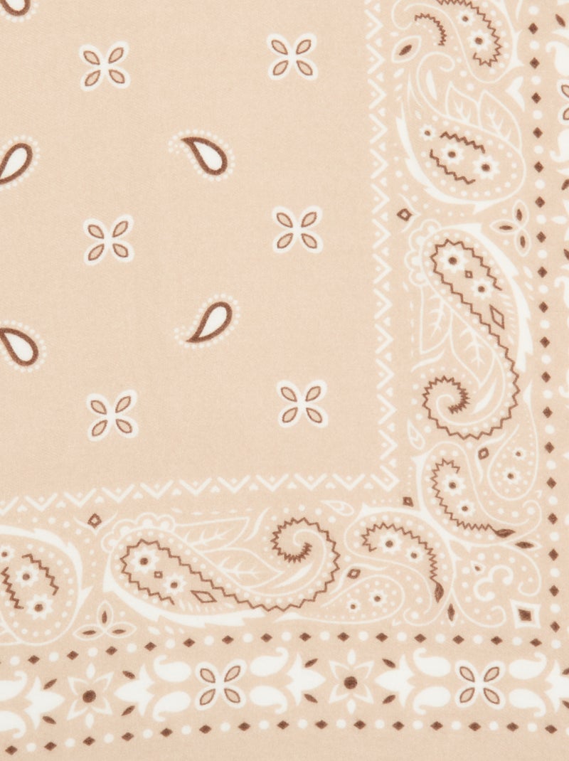 Foulard stampa bandana Bianco - Kiabi