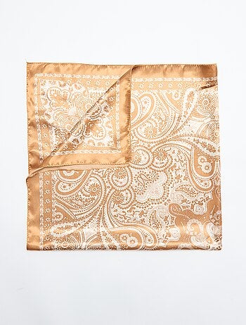 Foulard stampato 'arabesche'