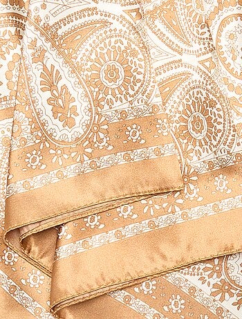 Foulard stampato 'arabesche'