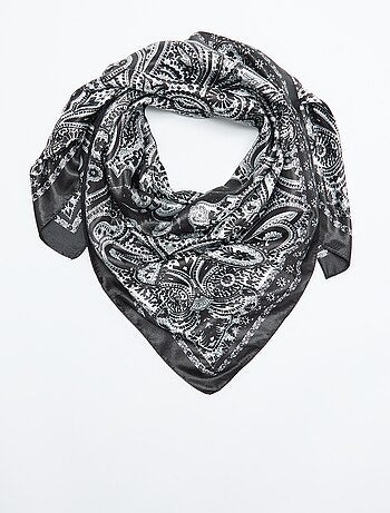 Foulard stampato 'arabesche'