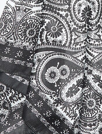 Foulard stampato 'arabesche'