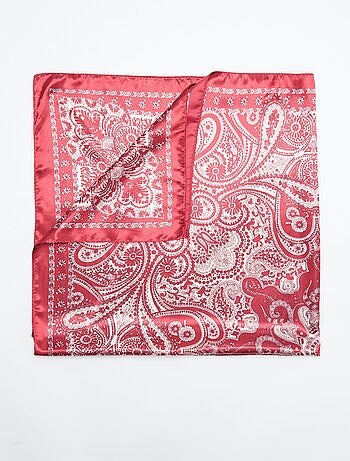 Foulard stampato 'arabesche'