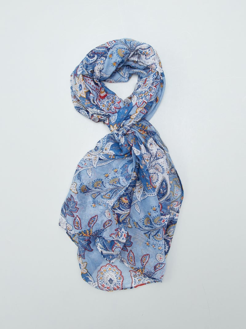 Foulard stampato BLU - Kiabi