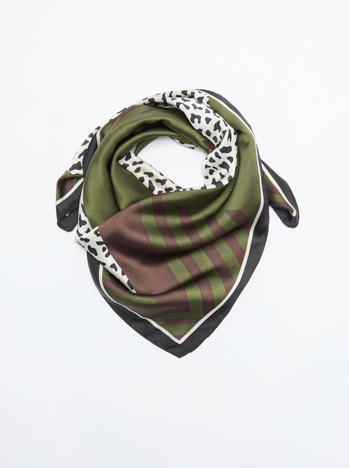 Foulard stampato leopardato - Kiabi Foulard stampato leopardato - Kiabi