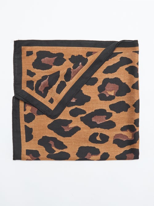 Foulard stampato 'leopardato' - Kiabi Foulard stampato 'leopardato' - Kiabi