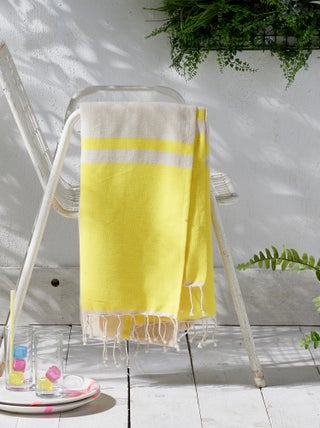 Fouta con frange (100x190 cm)