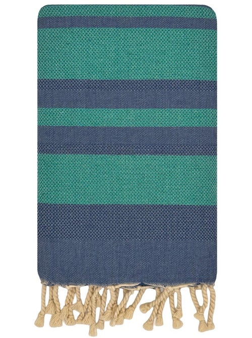 Fouta da spiaggia jacquard in cotone riciclato | Reva - Kiabi Fouta da spiaggia jacquard in cotone riciclato | Reva - Kiabi