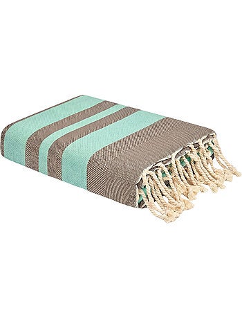 Fouta da spiaggia jacquard in cotone riciclato | Reva