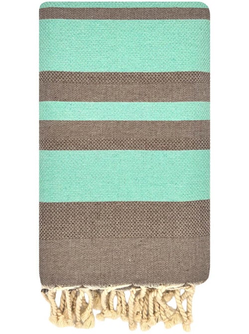 Fouta da spiaggia jacquard in cotone riciclato | Reva - Kiabi Fouta da spiaggia jacquard in cotone riciclato | Reva - Kiabi