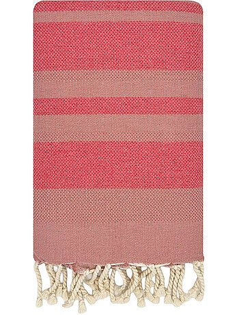 Fouta da spiaggia jacquard in cotone riciclato | Reva