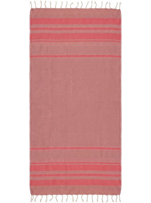 Fouta da spiaggia jacquard in cotone riciclato | Reva - Kiabi Fouta da spiaggia jacquard in cotone riciclato | Reva - Kiabi