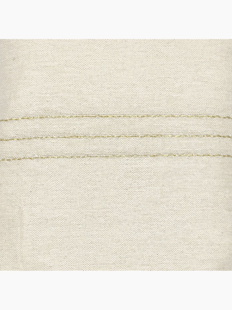Fouta gigante in cotone riciclato | Reva Beige conchiglia - Kiabi