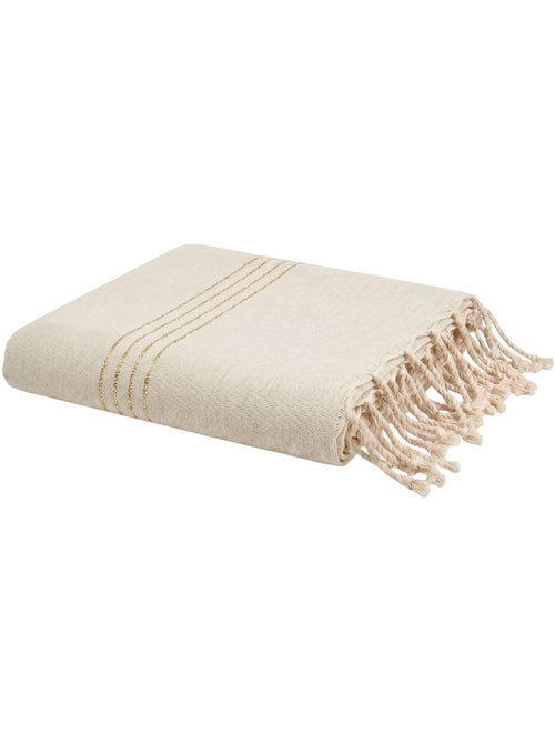 Fouta gigante in cotone riciclato | reva | reva - Kiabi