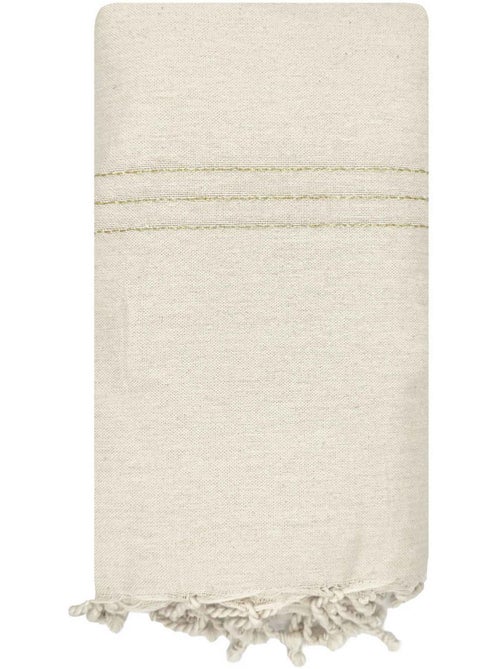 Fouta gigante in cotone riciclato | reva | reva - Kiabi