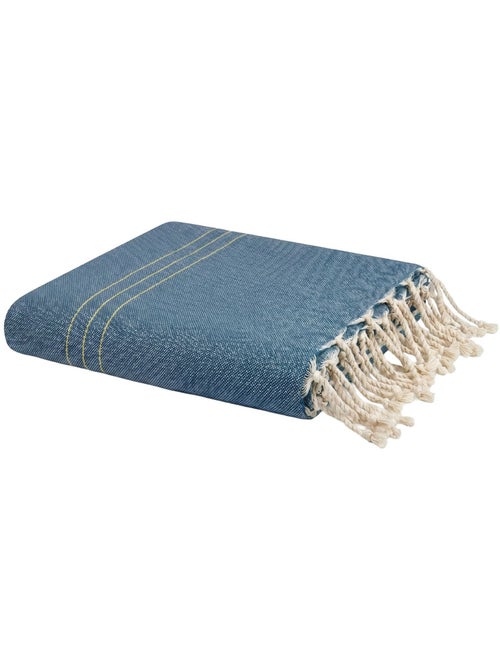 Fouta gigante in cotone riciclato | reva | reva - Kiabi