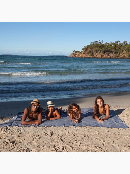 Fouta gigante in cotone riciclato | reva | reva - Kiabi