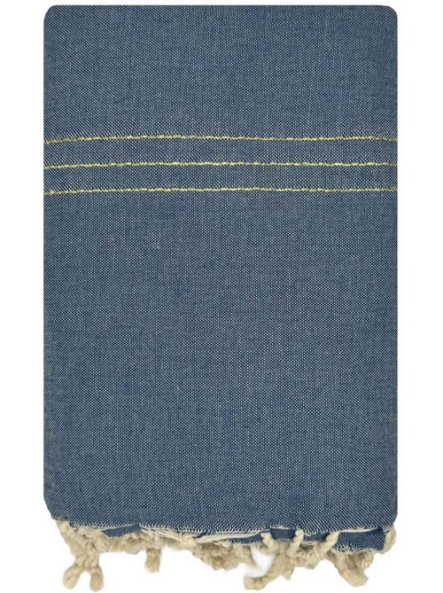 Fouta gigante in cotone riciclato | reva | reva - Kiabi
