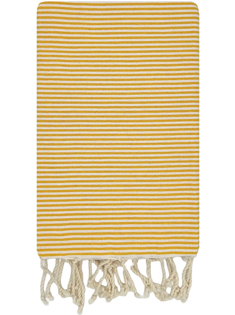 Fouta in cotone riciclato | Reva Arancione - Kiabi