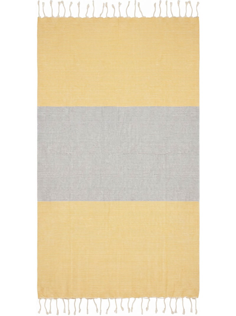 Fouta in cotone riciclato | Reva Arancione - Kiabi