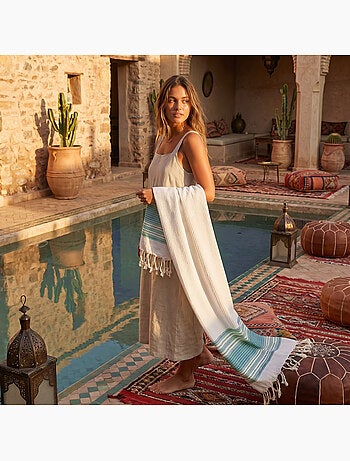 Fouta in cotone riciclato | Reva