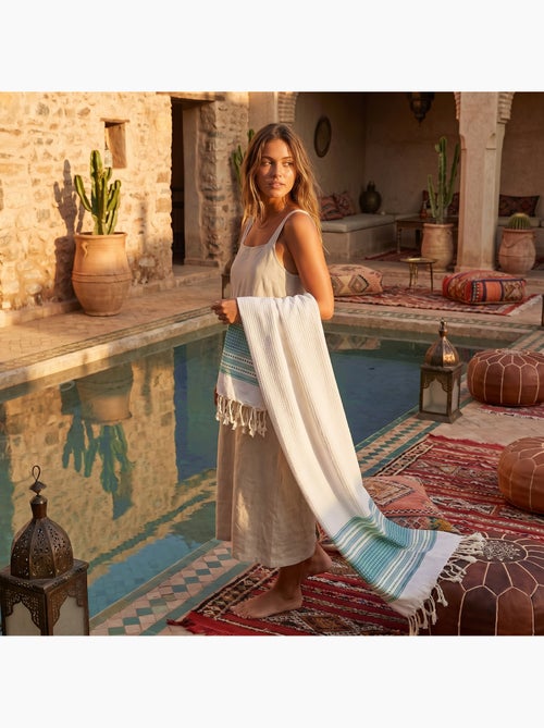 Fouta in cotone riciclato | reva | reva - Kiabi Fouta in cotone riciclato | reva | reva - Kiabi