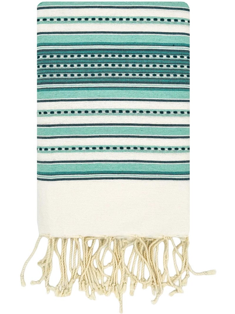 Fouta in cotone riciclato | reva | reva Bianco - Kiabi