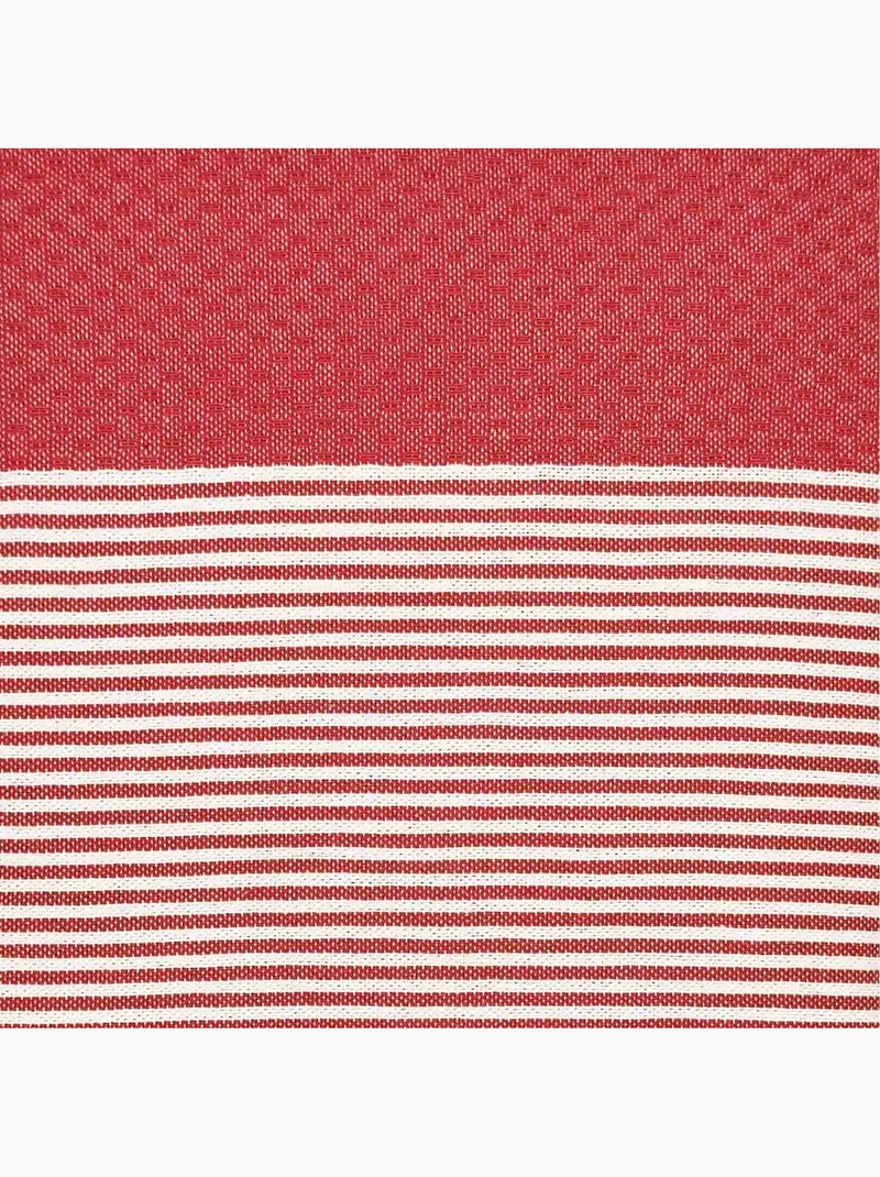Fouta in cotone riciclato | reva | reva Rosso - Kiabi