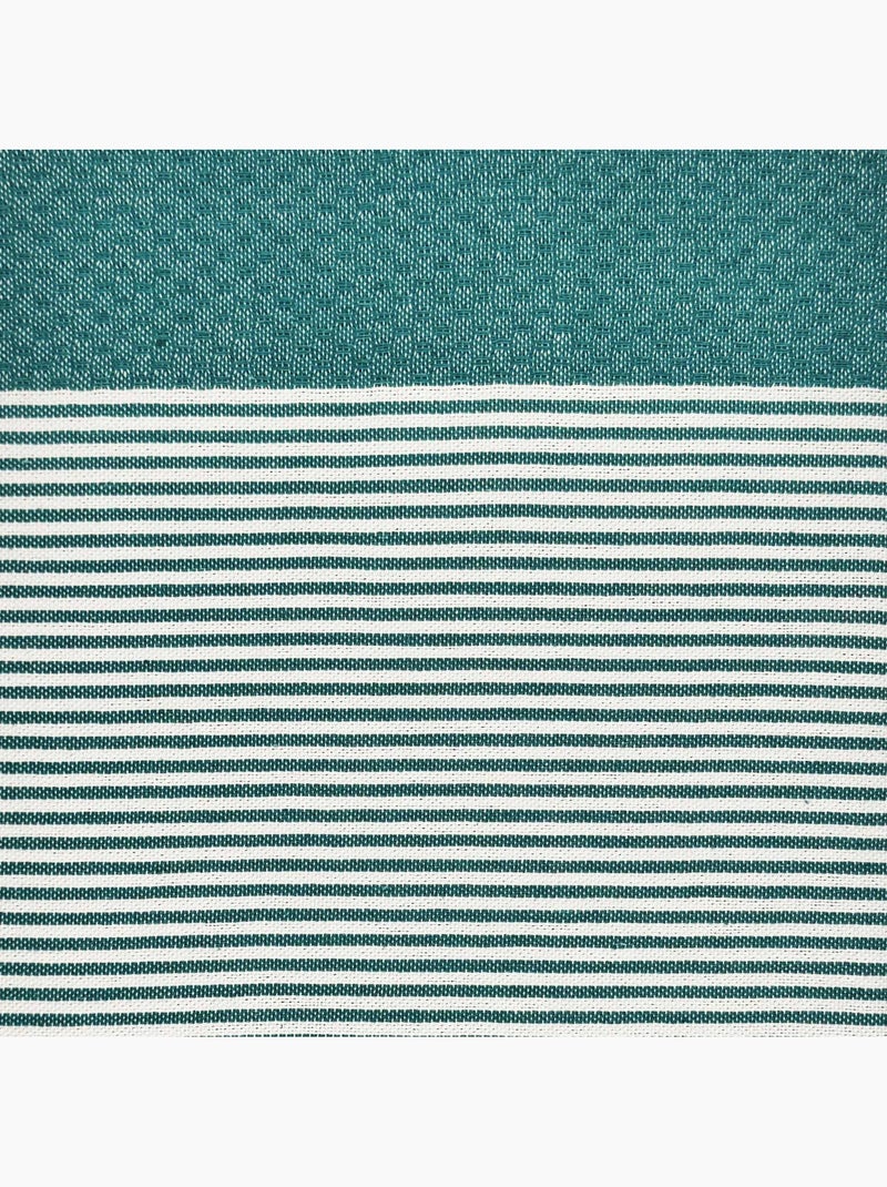 Fouta in cotone riciclato | Reva Turchese - Kiabi