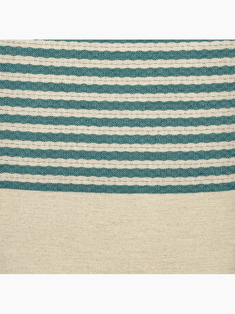 Fouta in cotone riciclato | Reva Turchese - Kiabi