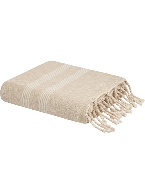 Fouta jacquard a rombi cotone riciclato sicilia | Reva - Kiabi Fouta jacquard a rombi cotone riciclato sicilia | Reva - Kiabi