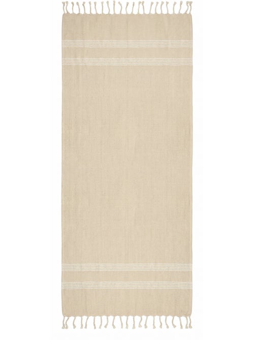 Fouta jacquard a rombi cotone riciclato sicilia | Reva - Kiabi Fouta jacquard a rombi cotone riciclato sicilia | Reva - Kiabi