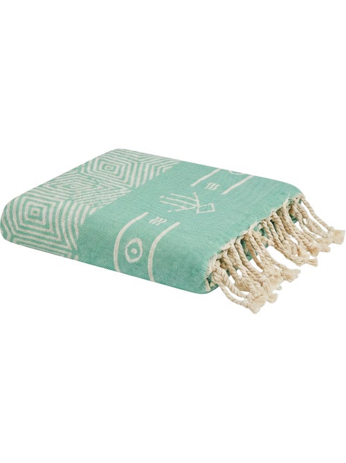 Fouta reversibile in cotone riciclato | Reva - Kiabi Fouta reversibile in cotone riciclato | Reva - Kiabi