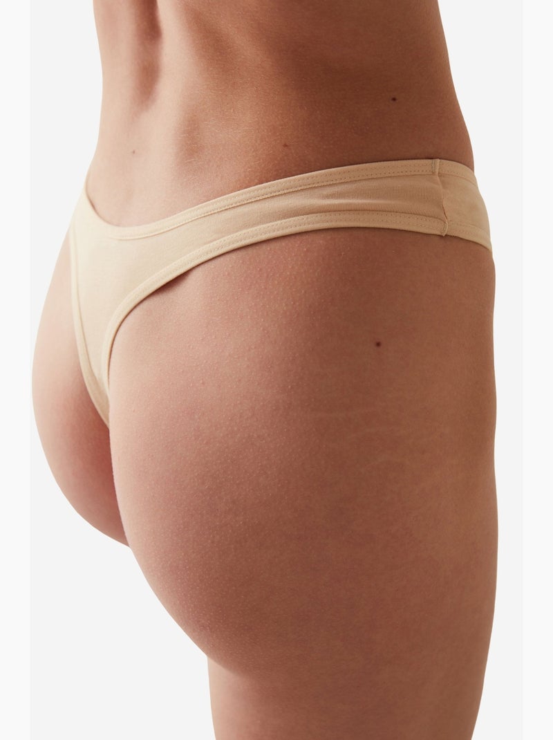 Fresh basic t in cotone penti Beige argilla - Kiabi