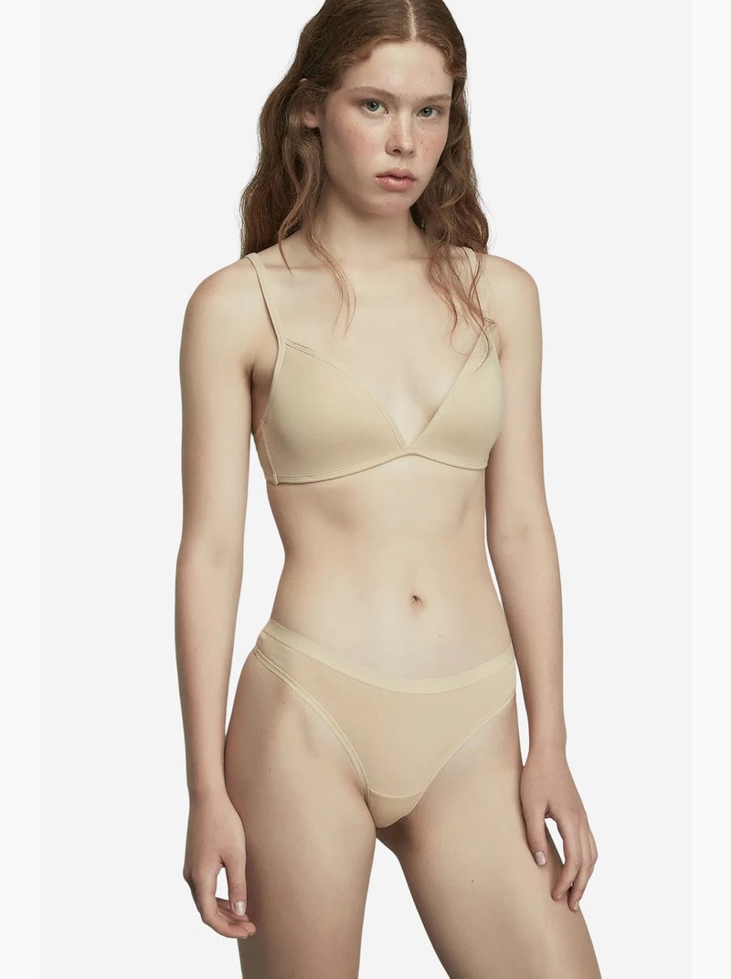 Fresh basic t in cotone penti Beige argilla - Kiabi
