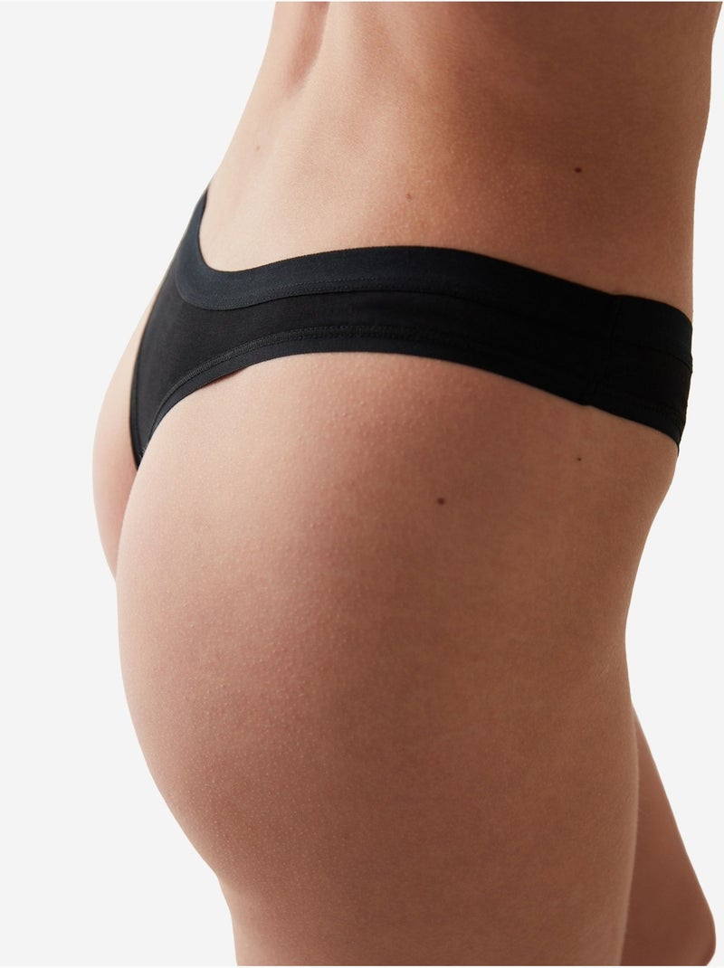 Fresh basic t in cotone penti Nero - Kiabi