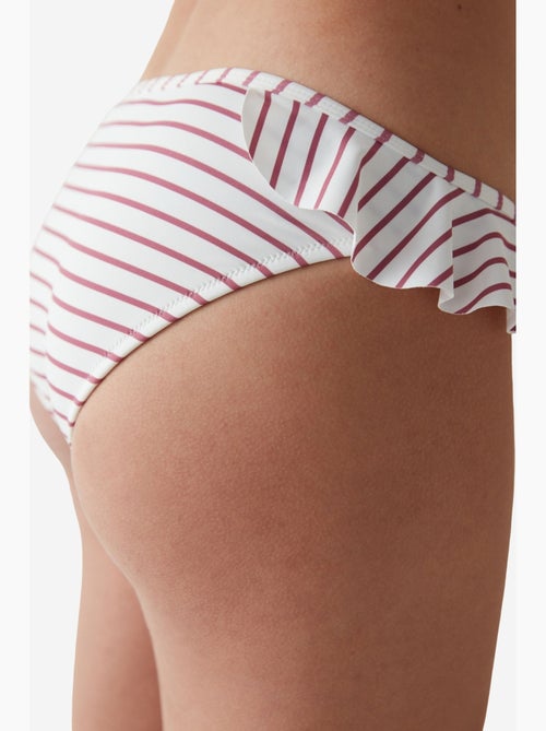 Fırfır detayşo pietra slip slip bikini penti - Kiabi Fırfır detayşo pietra slip slip bikini penti - Kiabi