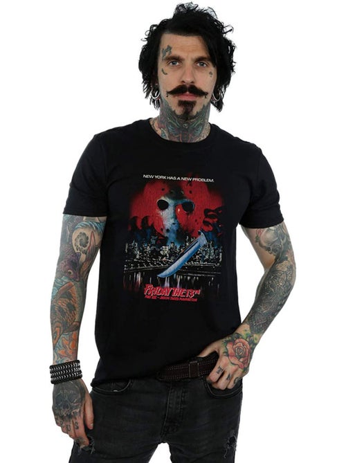 Friday The 13th Jason Takes Manhattan Maglietta Adulto Unisex - Kiabi