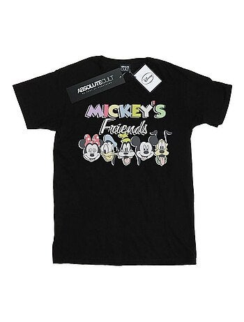 Friends faded nostalgia maglietta topolino uomo - disney