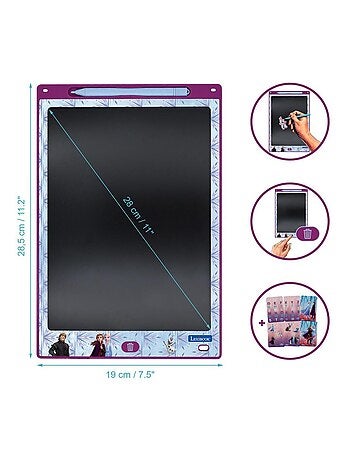 Frozen 11'' tavoletta Eink multicolore per imparare a disegnare con gli stencil