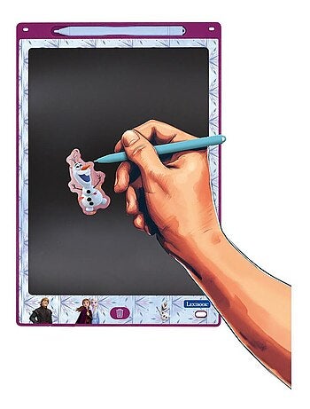 Frozen 11'' tavoletta Eink multicolore per imparare a disegnare con gli stencil