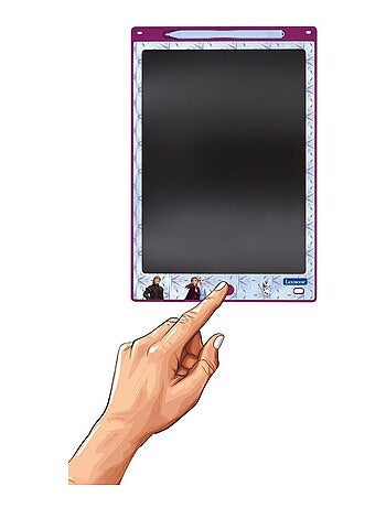 Frozen 11'' tavoletta Eink multicolore per imparare a disegnare con gli stencil