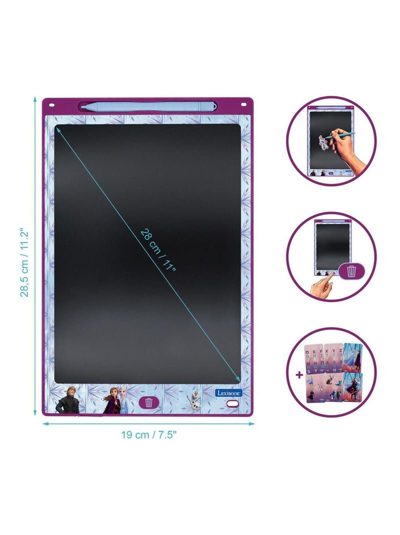 Frozen 11'' tavoletta Eink multicolore per imparare a disegnare con gli stencil N/D - Kiabi