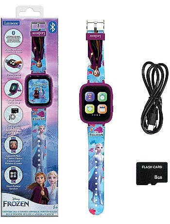 Frozen bluetooth orologio digitale con fotocamera con 8gb memory card