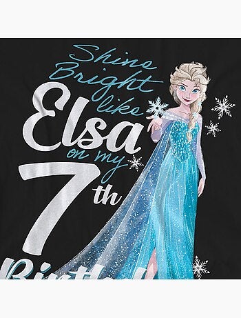 Frozen Bright Like Elsa Maglietta 7° Compleanno Adulto Unisex